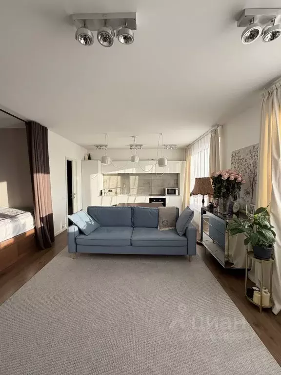 Студия Москва ул. Народного Ополчения, 11 (41.0 м) - Фото 2