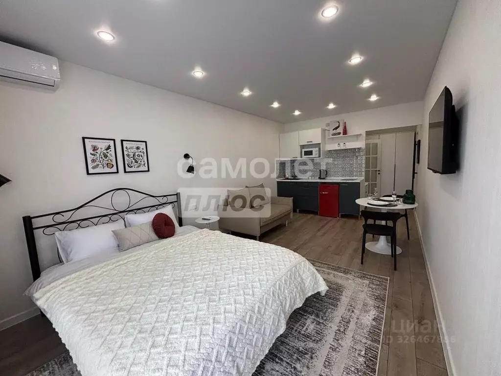 Студия Курская область, Курск ул. Энгельса, 158к1 (28.3 м) - Фото 1