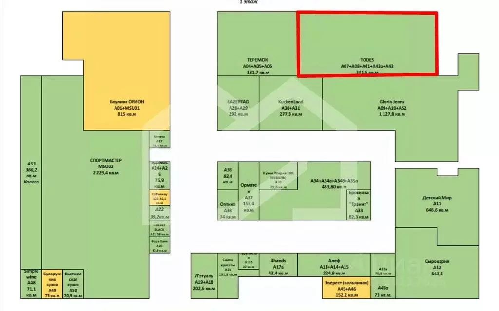 Помещение свободного назначения в Москва Дубравная ул., 51с1 (342 м) - Фото 2