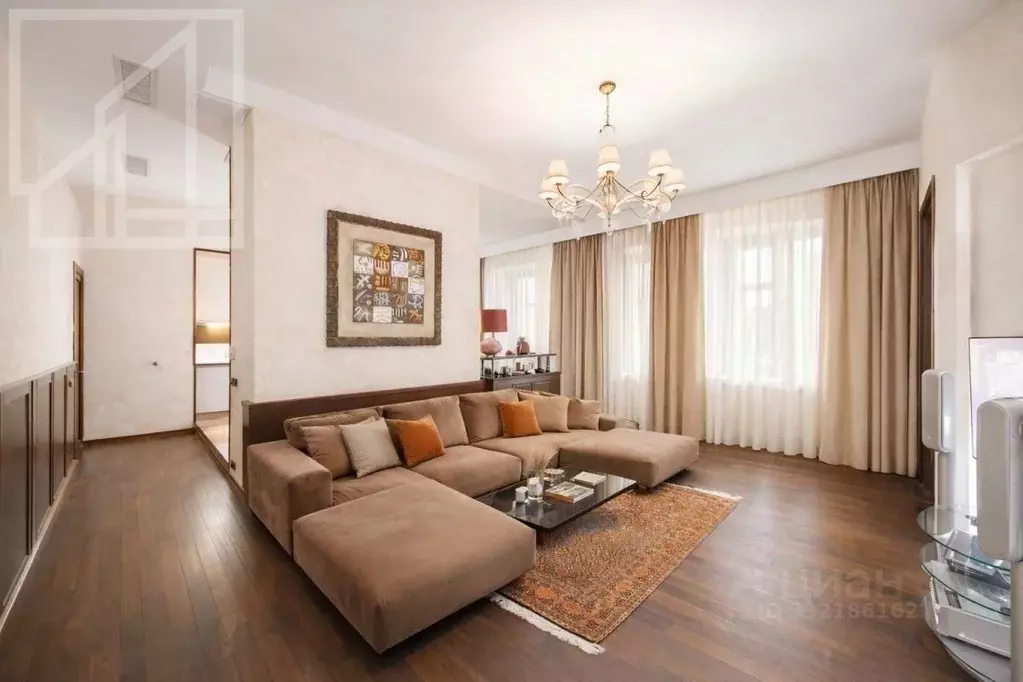 3-к кв. Москва ул. Малая Молчановка, 8С1 (130.0 м) - Фото 1