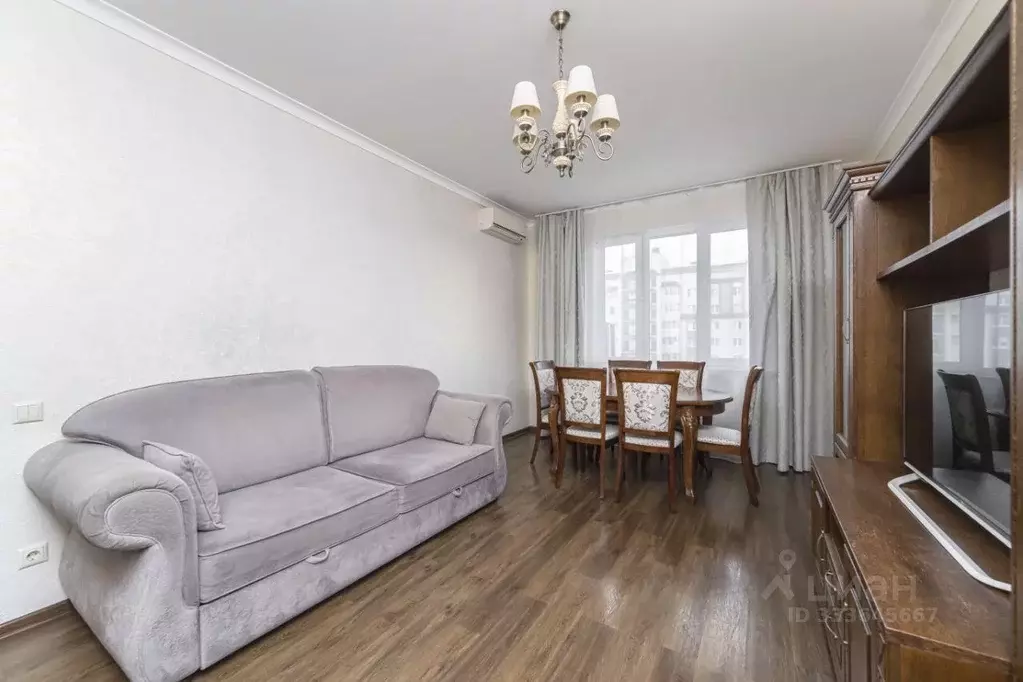 Квартира, 3 комнаты, 77.9 м - Фото 2