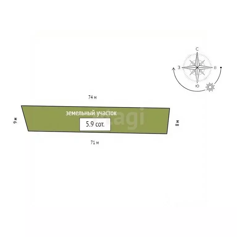 Дом в Красноярский край, Красноярск Энергия-1 СНТ, 6А (55 м) - Фото 2