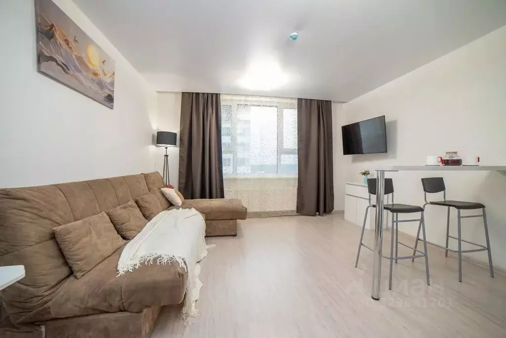 Студия Свердловская область, Екатеринбург ул. Фрунзе, 31/2 (29.0 м) - Фото 2