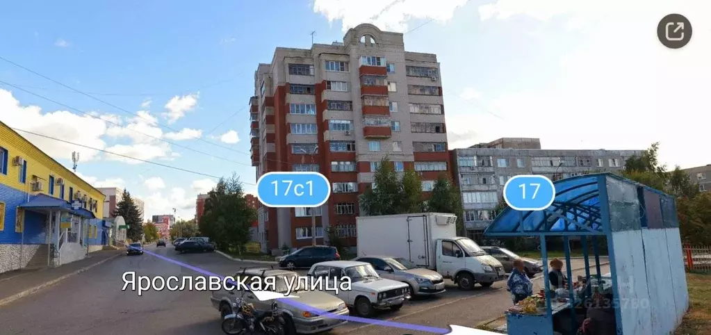 1-к кв. Мордовия, Саранск Ярославская ул., 17с1 (36.0 м) - Фото 2