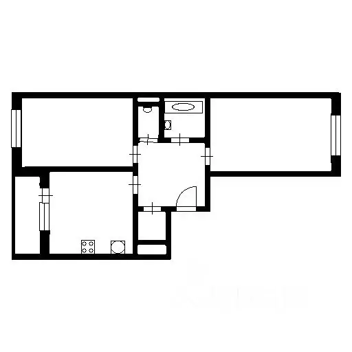 2-к кв. Санкт-Петербург ул. Богословская, 4к1 (62.6 м) - Фото 2
