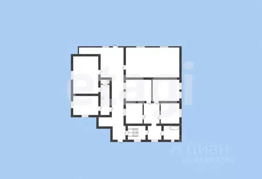 Дом в Карачаево-Черкесия, Псыж аул ул. Заречная, 65 (296 м) - Фото 1