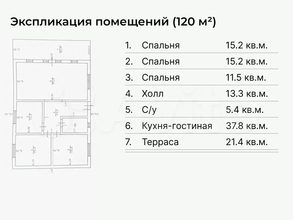 Дом 120 м на участке 6,4 сот. - Фото 1