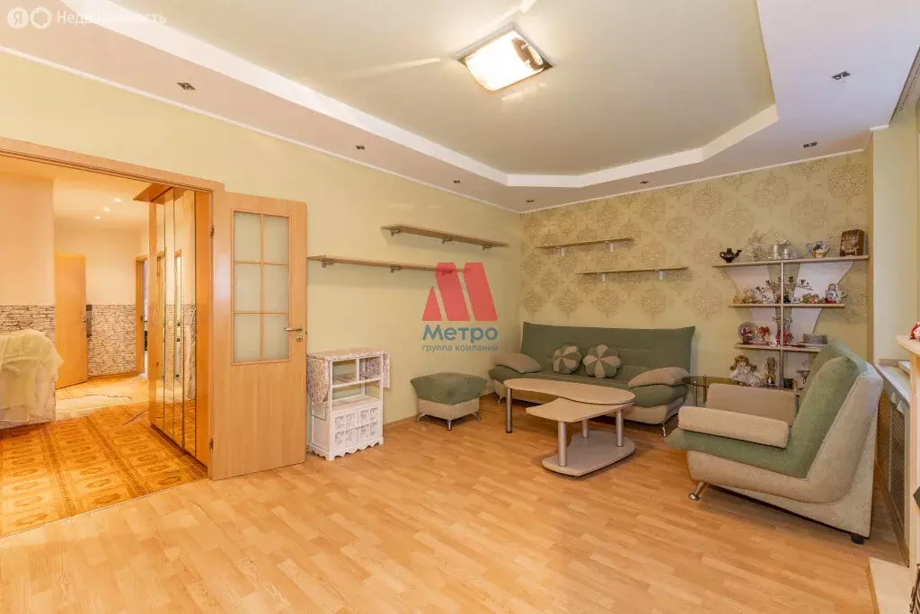 3-комнатная квартира: Ярославль, улица Курчатова, 9к2 (91 м) - Фото 1