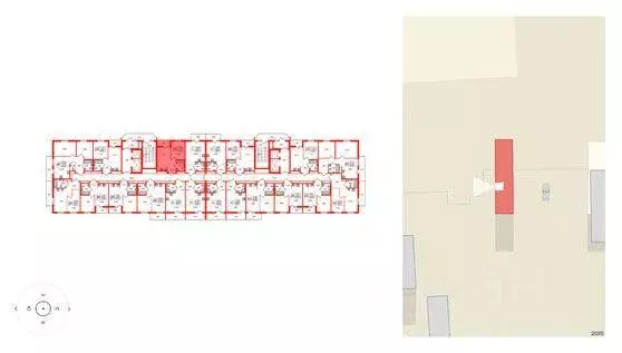 Квартира, 1 комната, 34.51 м - Фото 0
