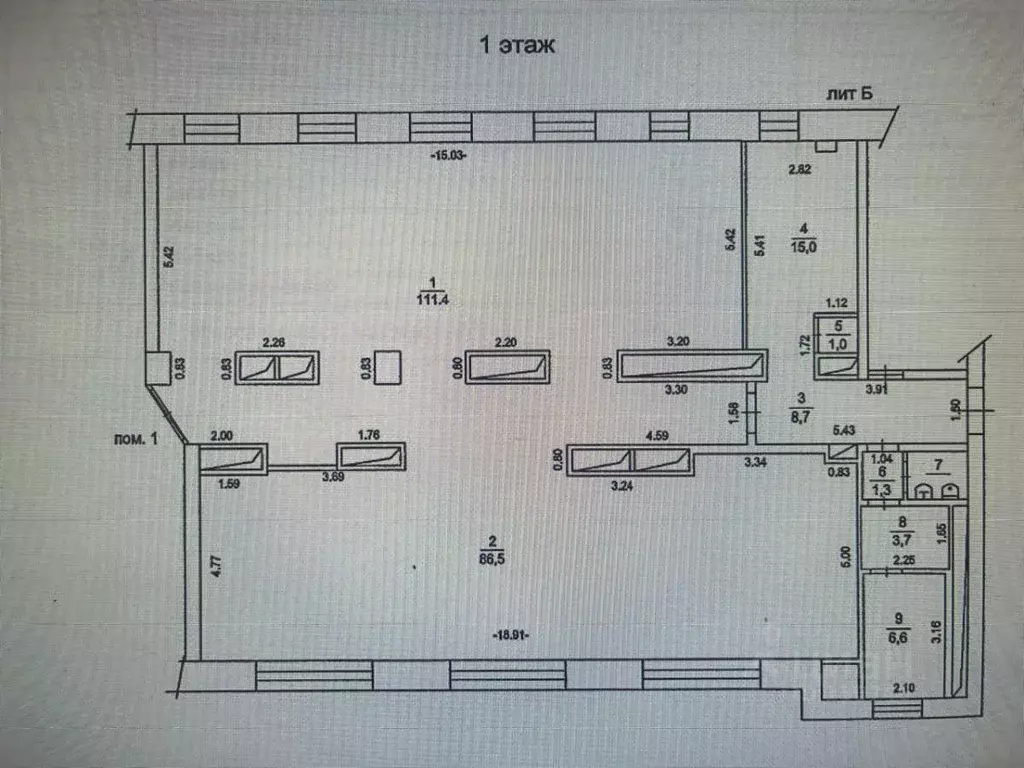 Помещение свободного назначения в Московская область, Одинцово Садовая ... - Фото 2