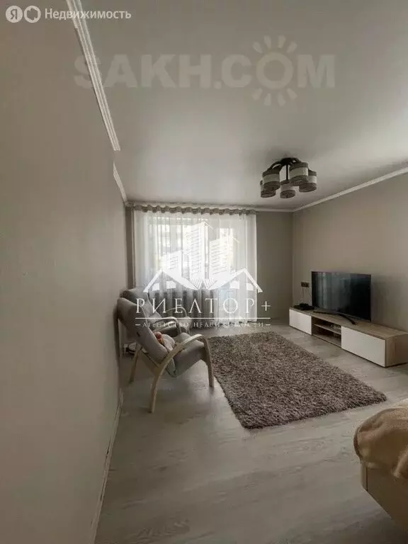 1-комнатная квартира: Южно-Сахалинск, Железнодорожная улица, 87А (36.8 ... - Фото 1