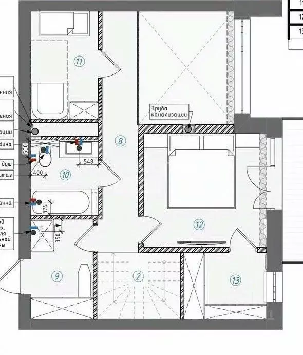 4-к кв. Тюменская область, Тюмень ул. Газовиков, 36 (112.5 м) - Фото 2
