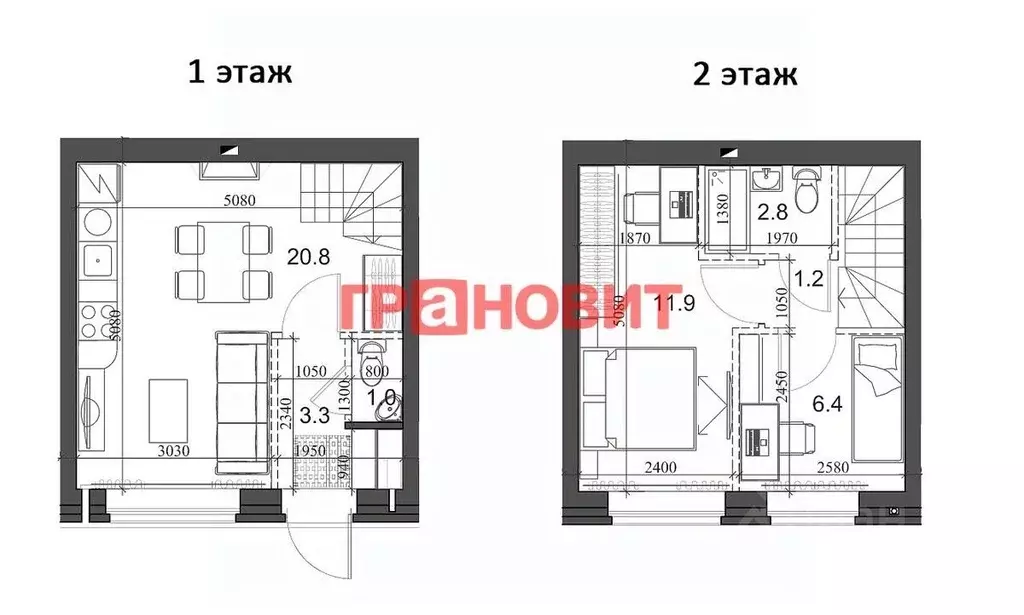 Таунхаус в Новосибирская область, Новосибирский район, Мичуринский ... - Фото 1