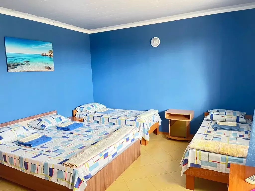 Комната Крым, Черноморский район, Окуневское с/пос, с. Марьино ул. ... - Фото 2