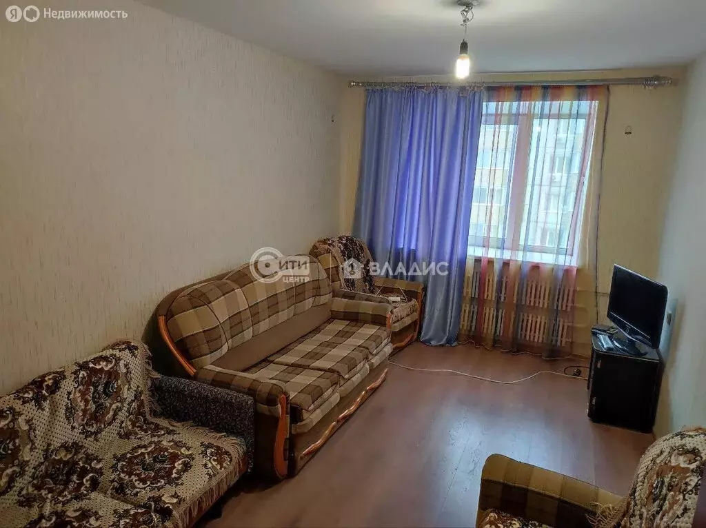 1-комнатная квартира: Воронеж, улица Фёдора Тютчева, 95И (35 м) - Фото 0
