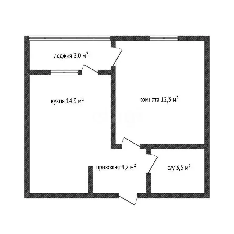 1-комнатная квартира: Краснодар, улица Ивана Беличенко, 85 (35.1 м) - Фото 0