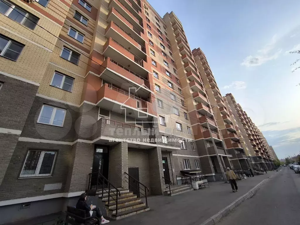 1-к. квартира, 39,3 м, 2/12 эт. - Фото 1