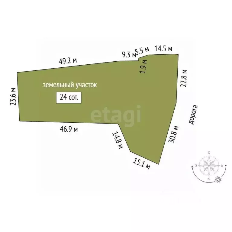 Участок в Тюменская область, Нижнетавдинский район, с. Велижаны ... - Фото 0