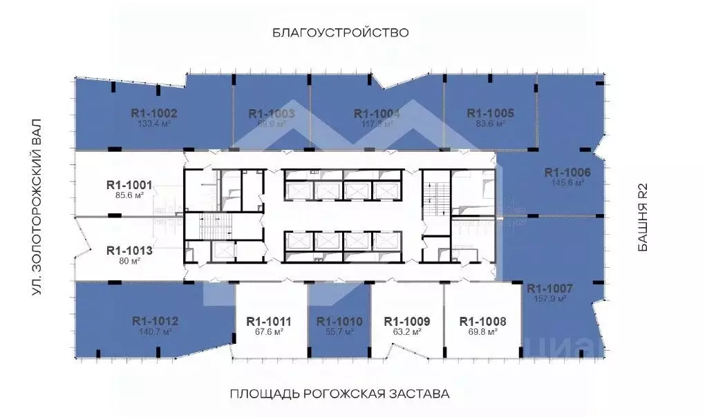 Офис в Москва ул. Золоторожский Вал, 11С1 (144 м) - Фото 2