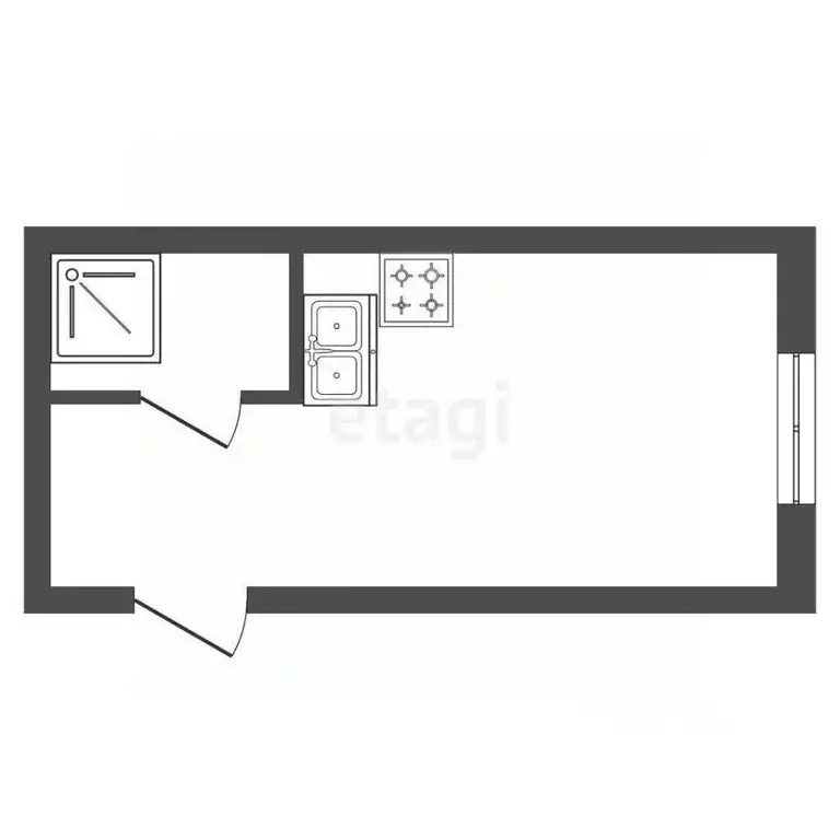 Студия Санкт-Петербург Социалистическая ул., 16 (14.0 м) - Фото 2