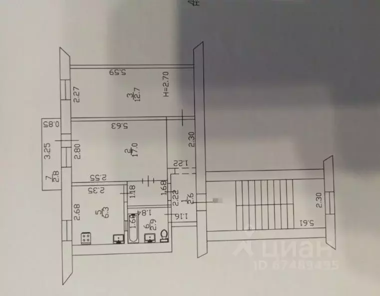 2-к кв. Краснодарский край, Анапа ул. Ленина, 70А (45.0 м) - Фото 2