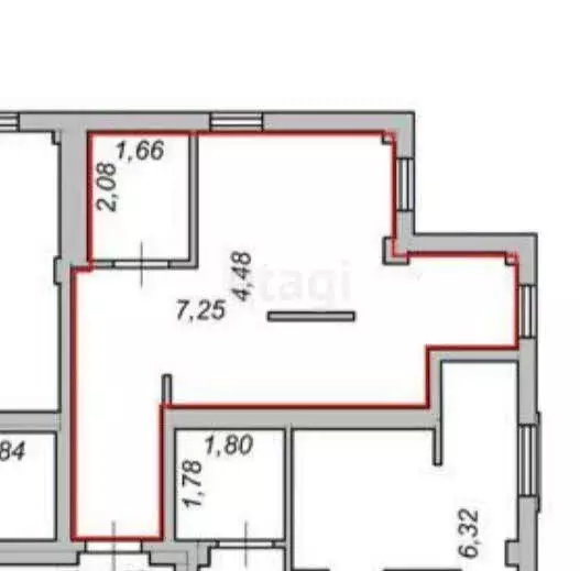 Квартира-студия: Белгород, Каштановая улица, 10 (28.9 м) - Фото 0