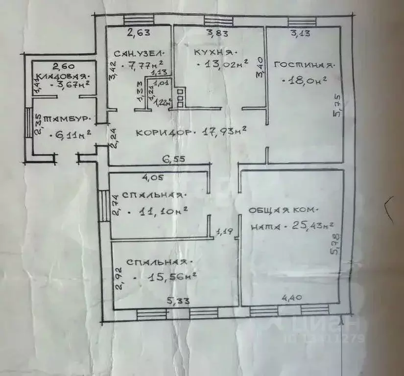 Дом в Белгородская область, Ивня рп, Маршала Жукова мкр  (108 м) - Фото 1