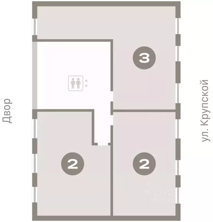 3-к кв. Омская область, Омск  (91.73 м) - Фото 2