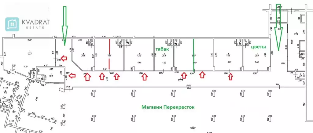 Торговая площадь в Санкт-Петербург пос. Парголово, ул. Брюлловская, 3 ... - Фото 1