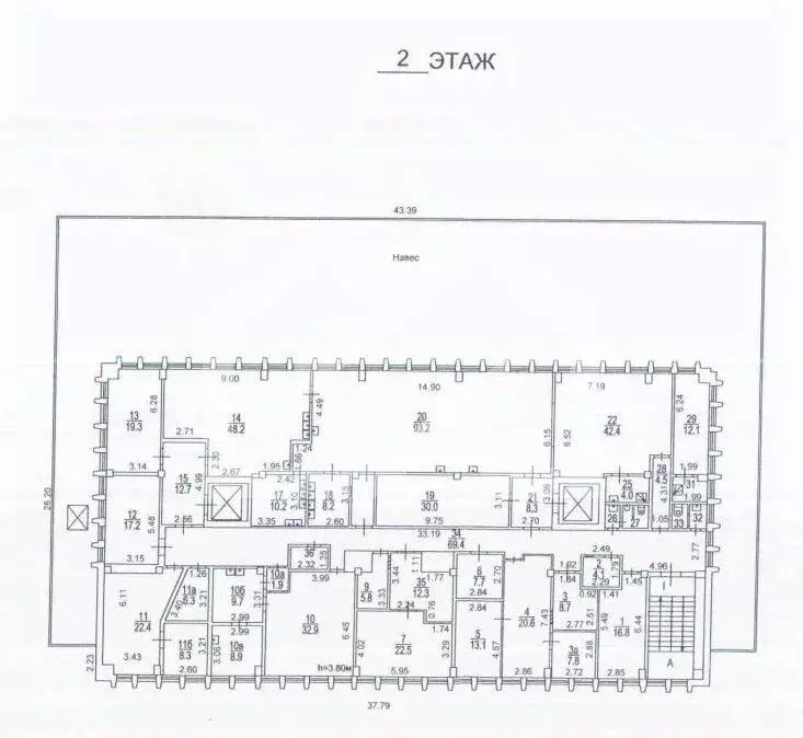 Помещение свободного назначения в Москва Якорная ул., 6 (2280 м) - Фото 2