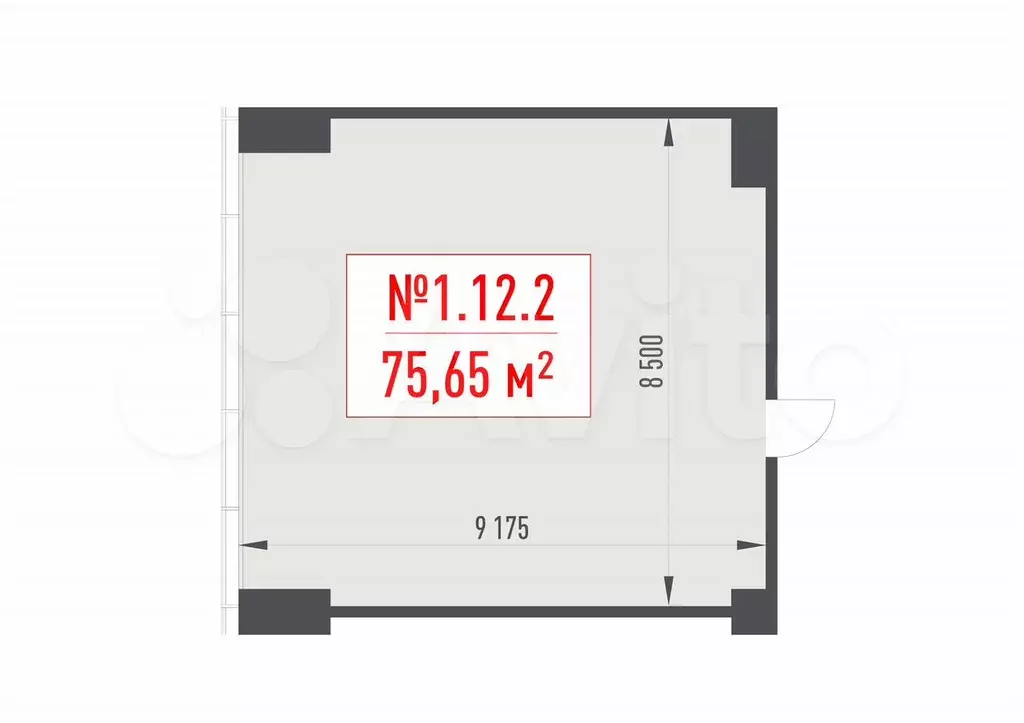 Продам офисное помещение, 75.65 м - Фото 0