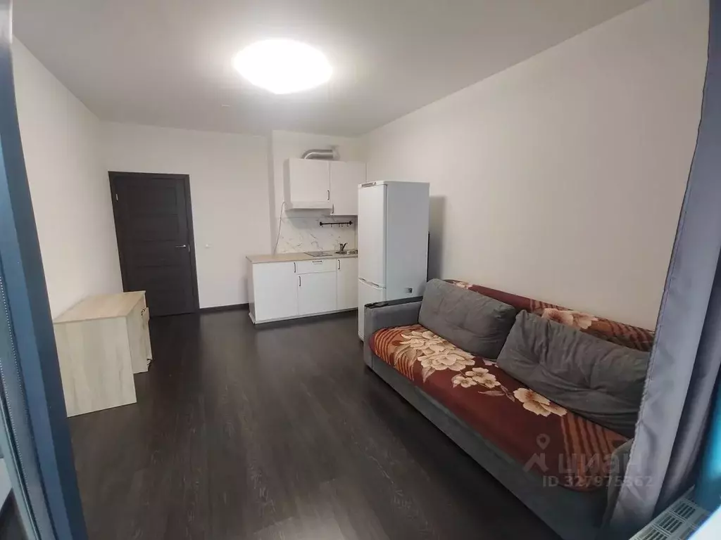 Студия Санкт-Петербург ул. Верхне-Каменская, 11к1 (25.3 м) - Фото 2