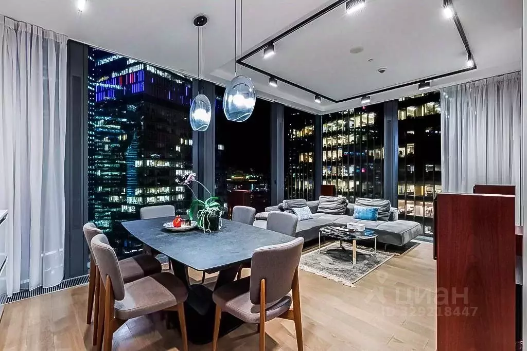 3-к кв. Москва 1-й Красногвардейский проезд, 22с2 (90.0 м) - Фото 1