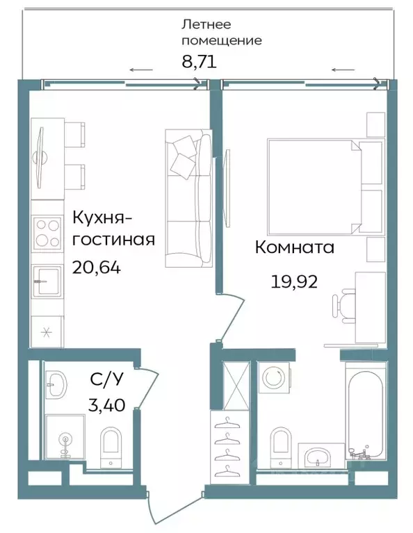 2-к кв. Крым, Саки ул. Морская (52.67 м) - Фото 0