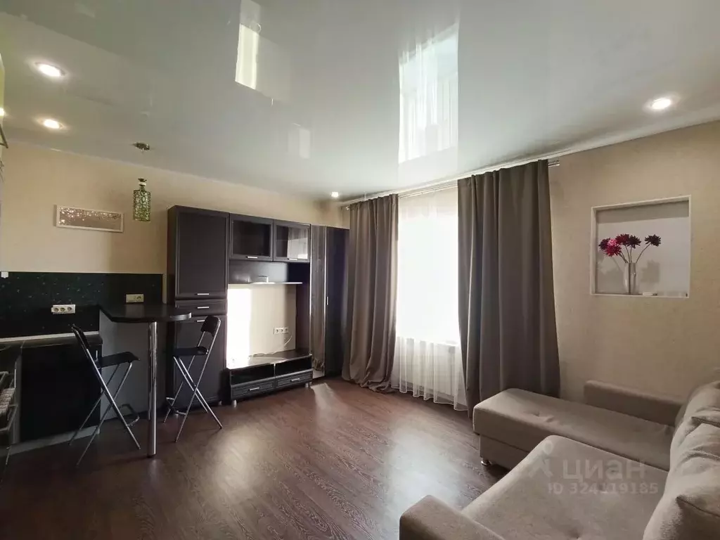 Студия Омская область, Омск Мельничная ул., 87к3 (34.0 м) - Фото 2