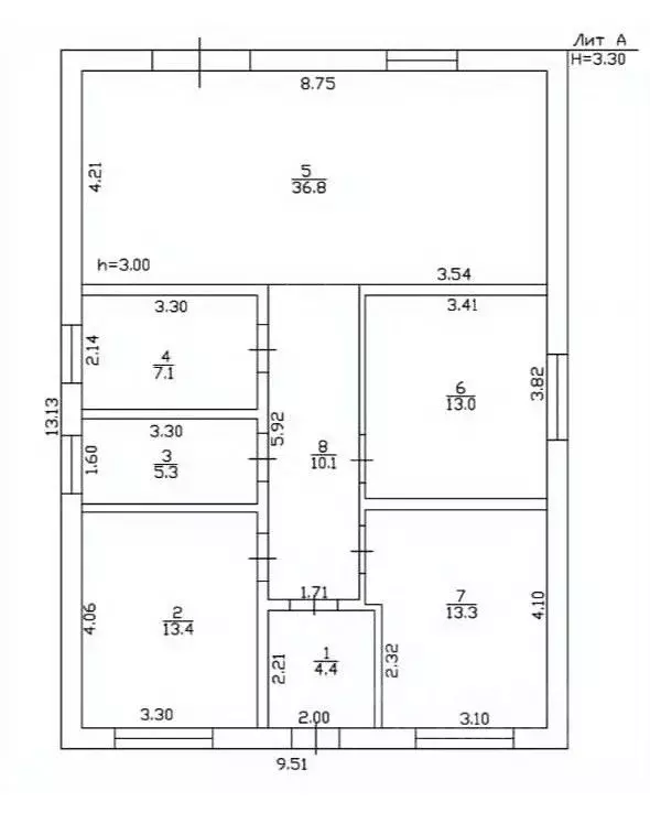 Дом в Краснодарский край, Динской район, с. Красносельское ул. ... - Фото 2