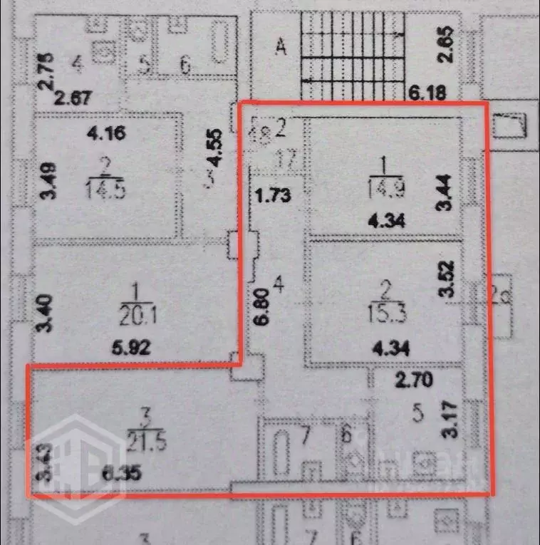3-к кв. Москва Столярный пер., 14 (79.0 м) - Фото 2