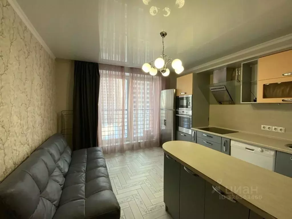 1-к кв. Тюменская область, Тюмень ул. 50 лет Октября, 57Ак1 (37.0 м) - Фото 1