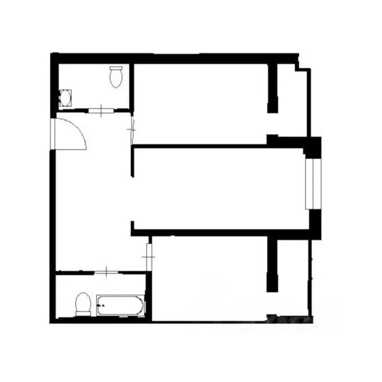2-к кв. Санкт-Петербург Общественный пер., 5 (64.5 м) - Фото 1
