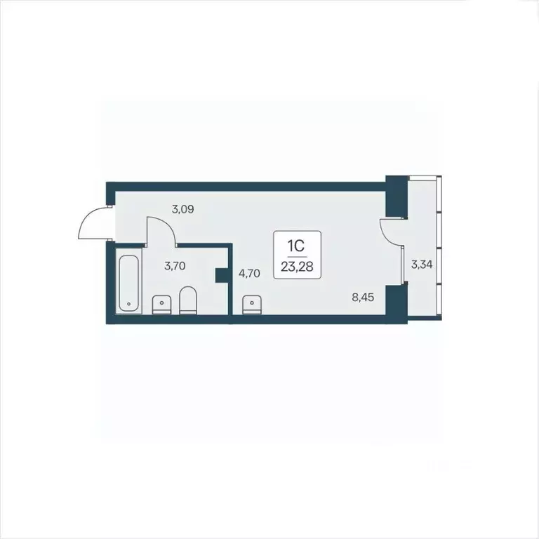 Студия Новосибирская область, Новосибирск ул. Дуси Ковальчук, 385 ... - Фото 1