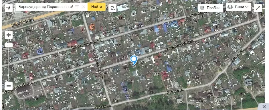 Участок в Барнаул, Параллельный проезд, 25 (5.36 м) - Фото 0