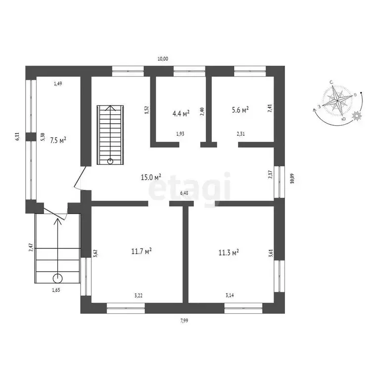 Дом в Благовещенск, Красноармейская улица (59.6 м) - Фото 1