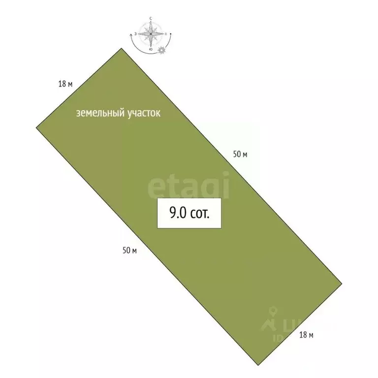 Участок в Новосибирская область, Искитимский район, Мичуринский ... - Фото 2