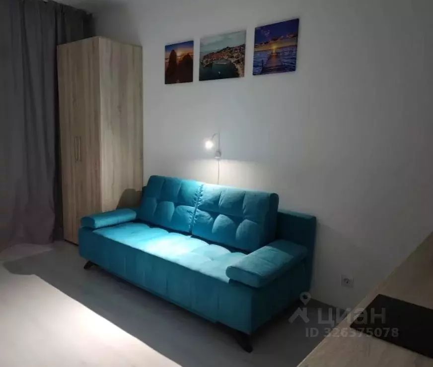 Студия Санкт-Петербург аллея Арцеуловская, 15 (24.0 м) - Фото 1