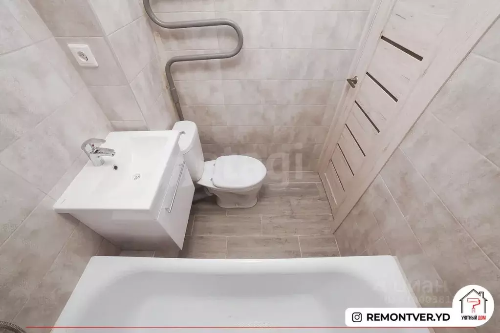 2-к кв. Тверская область, Тверь ул. Фадеева, 34к1 (44.0 м) - Фото 1