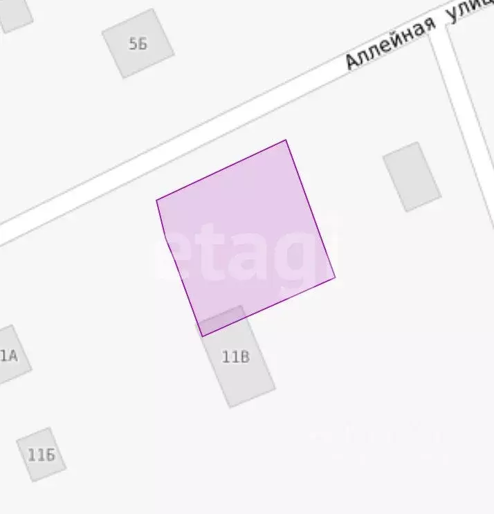 Участок в Хабаровский край, Хабаровский район, с. Рощино ул. Аллейная, ... - Фото 2