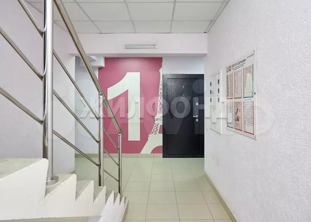 1-к. квартира, 41,7 м, 3/3 эт. - Фото 0