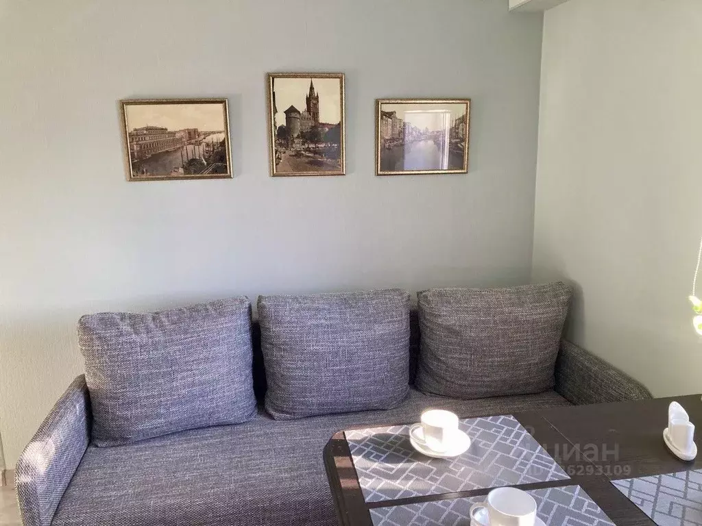 1-к кв. Калининградская область, Калининград ул. Юрия Гагарина, 7 ... - Фото 1