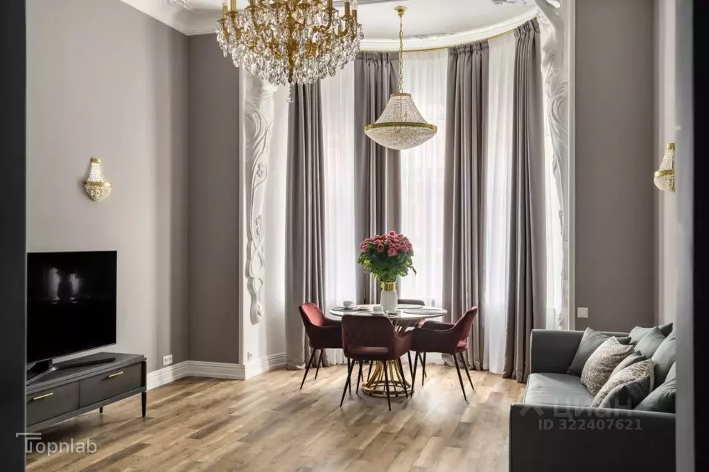 3-к кв. Санкт-Петербург Большая Конюшенная ул., 3 (100.0 м) - Фото 1