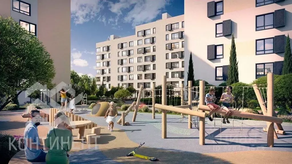 1-к кв. Крым, Евпатория Сезоны жилой комплекс (41.03 м) - Фото 1